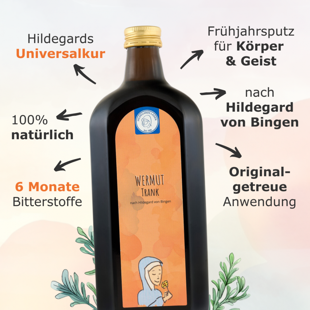 Wermuttrank nach Hildegard von Bingen Wermuttrank nach Hildegard von Bingen
