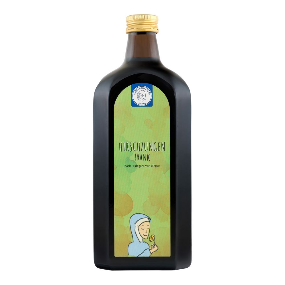 Hirschzungentrank - Hirschzungenelixier nach Hildegard von Bingen Hirschzungentrank - Hirschzungenelixier nach Hildegard von Bingen