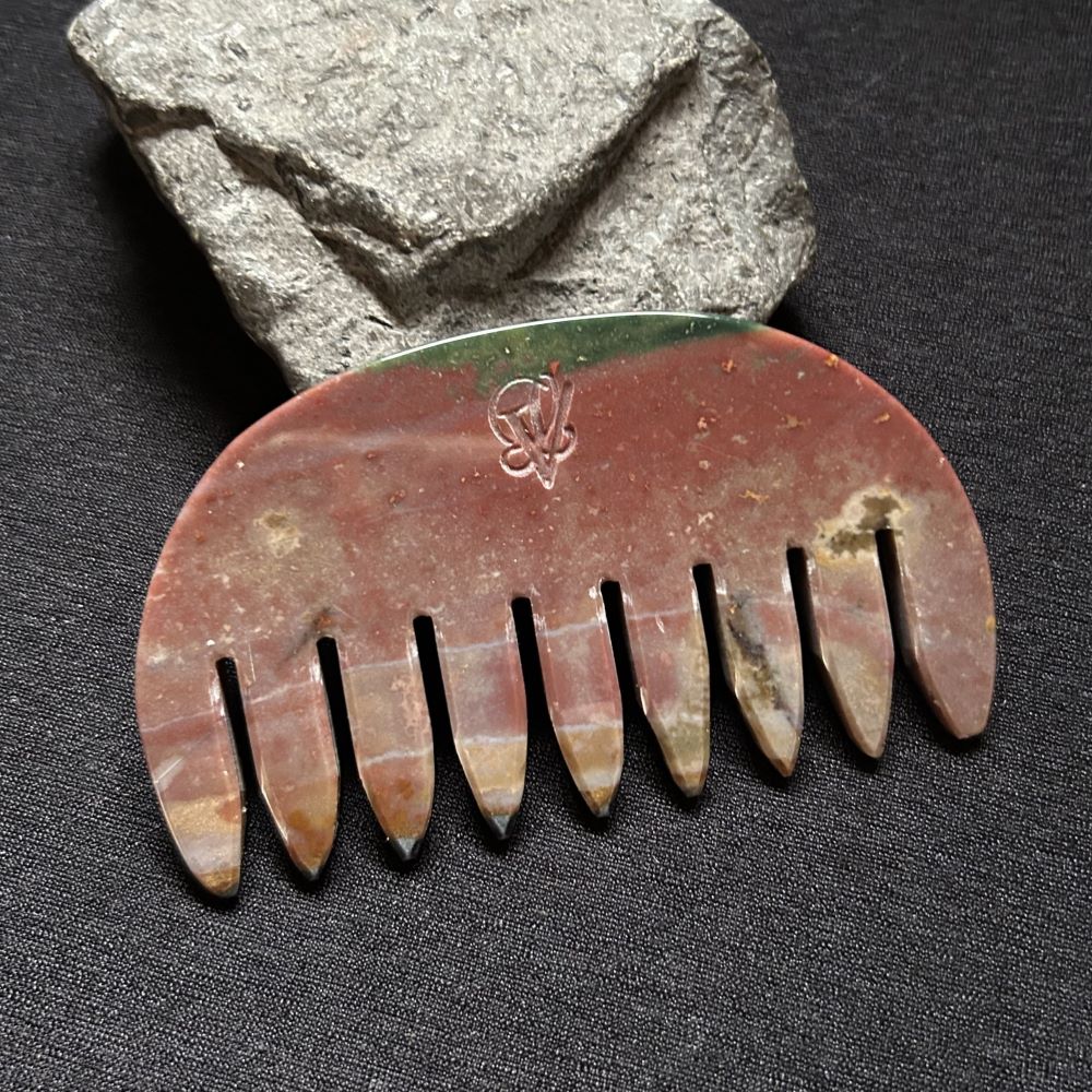 Edelsteinkamm Heliotrop Edelsteinkamm Heliotrop