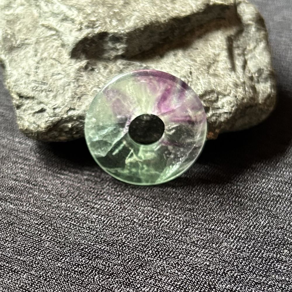 Fluorit Donut Anhänger Fluorit Donut Anhänger