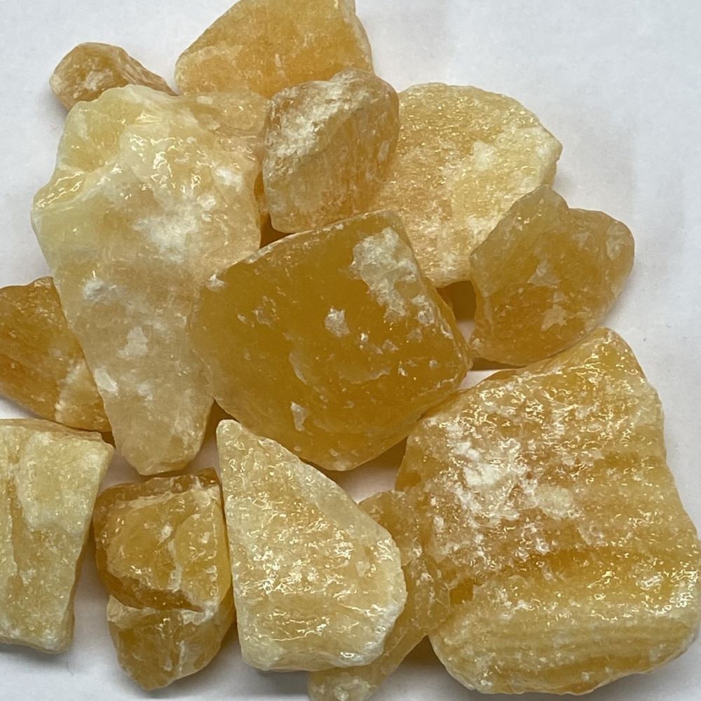 rohsteine-gelber-calcit Rohsteine gelber Calcit