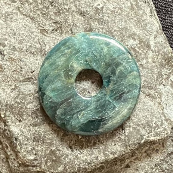 Apatit Donut Anhänger Apatit Donut Anhänger