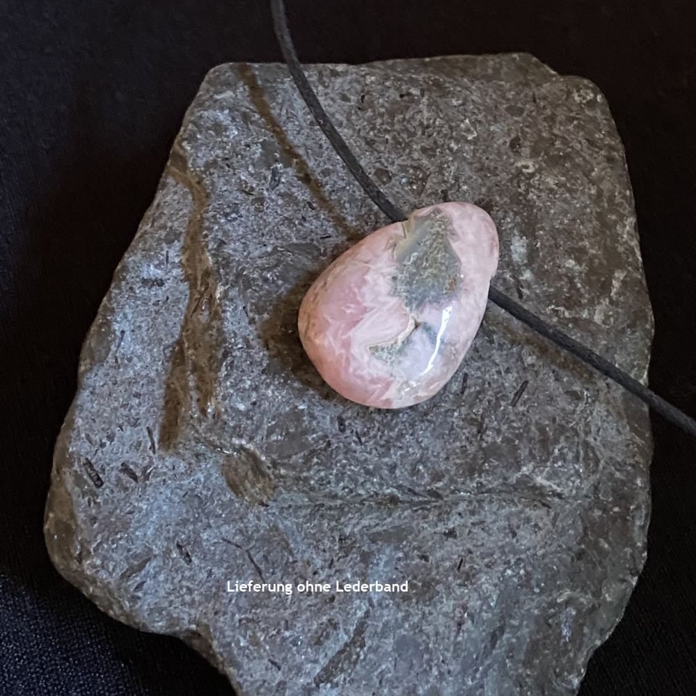 Rhodochrosit Lochstein Anhänger