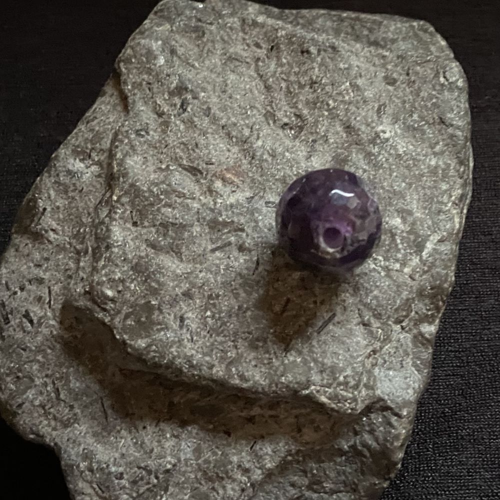 Amethyst Kugel gebohrt Amethyst Kugel gebohrt