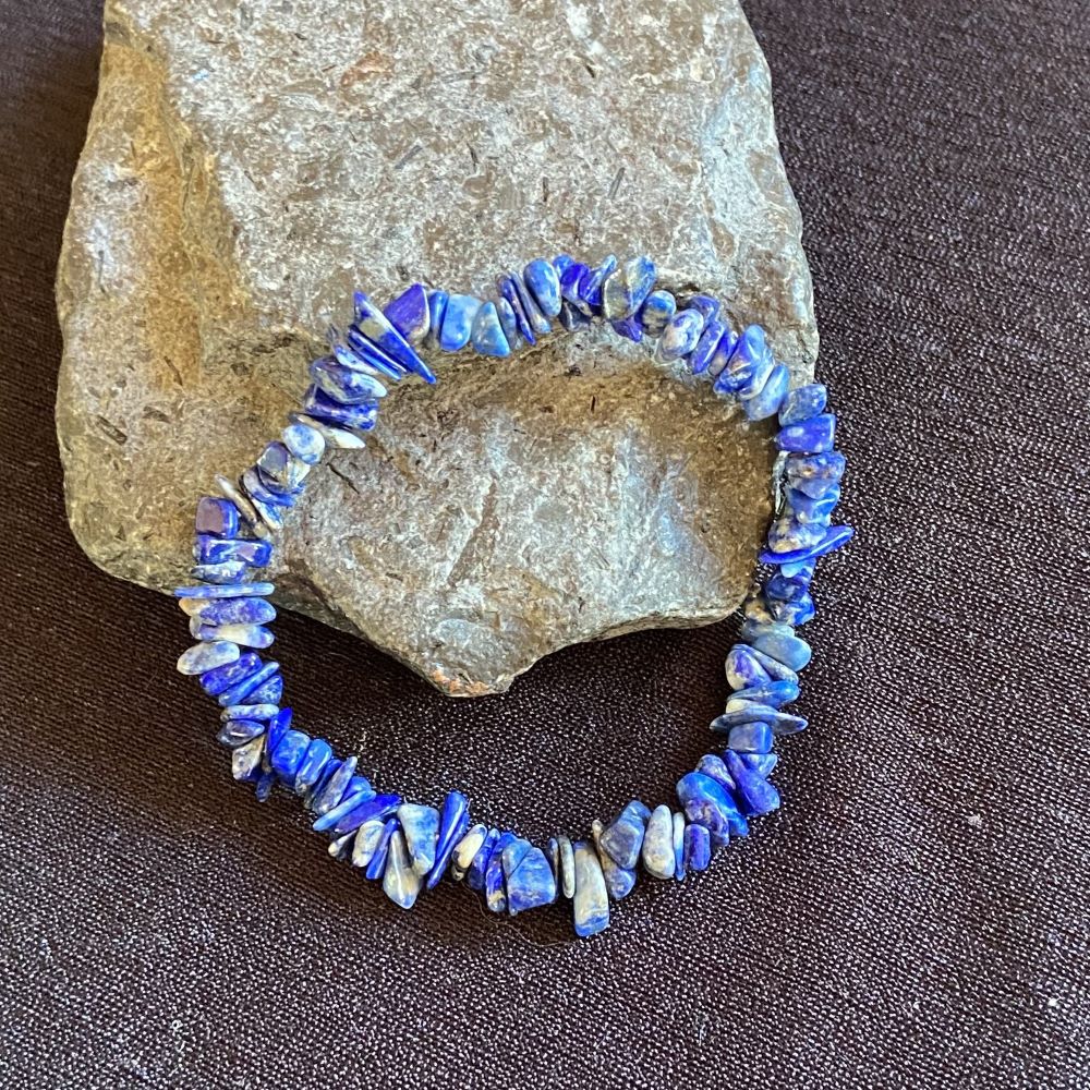 Lapislazuli Splitterarmband 