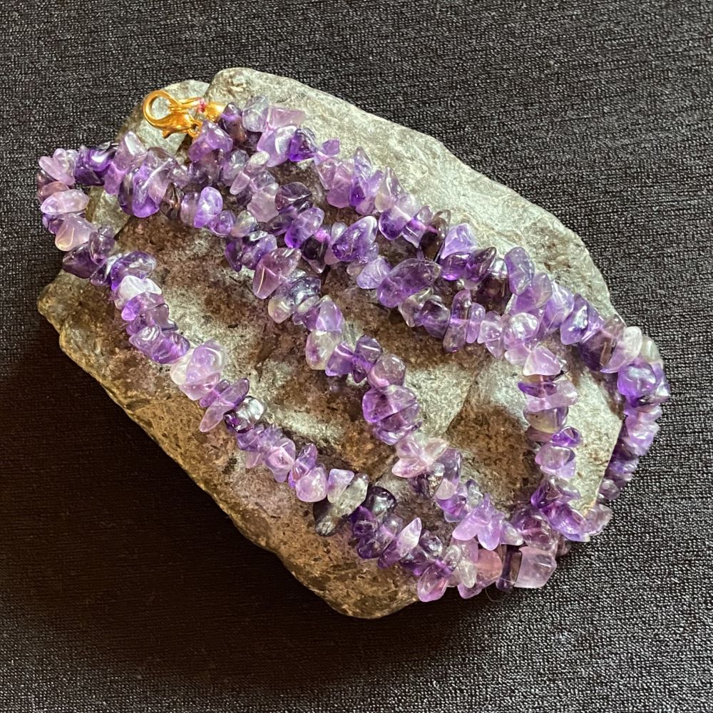 Amethyst Splitterkette