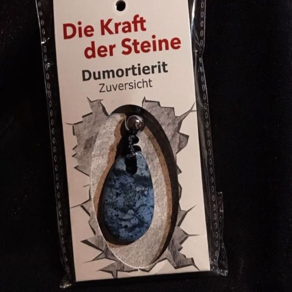 Dumortierit Kraftstein Anhänger