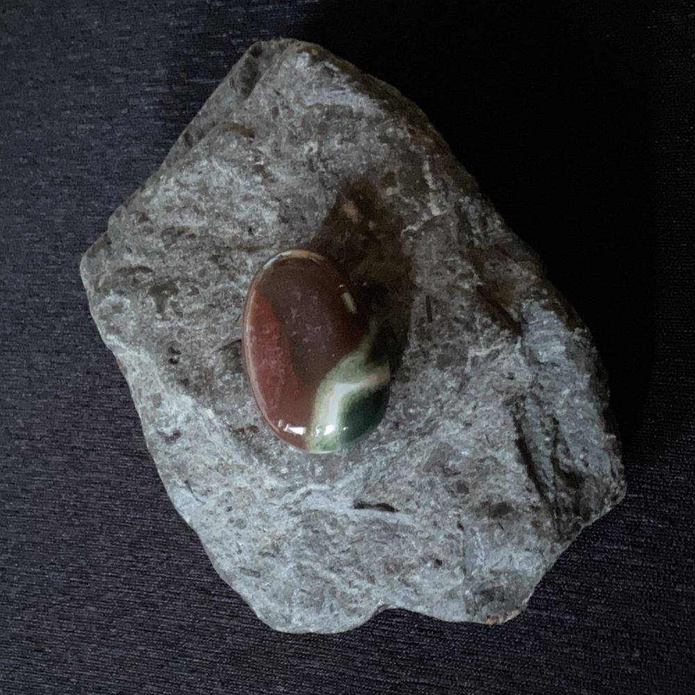 Sardonyx Trommelstein Anhänger
