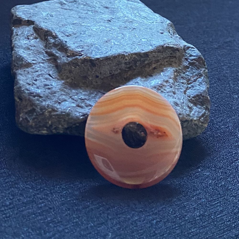 karneol-donut-anhaenger-2 Karneol Donut Anhänger