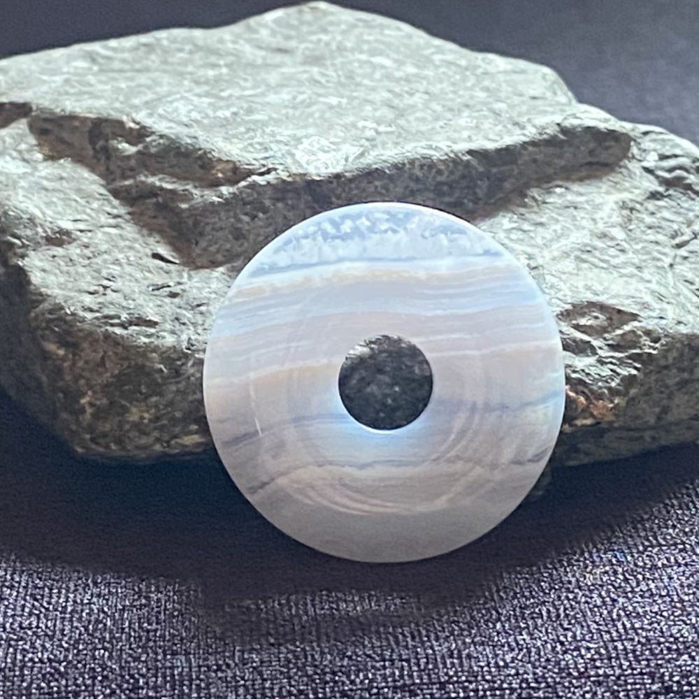 chalcedon-donut-anhaenger-2 Chalcedon Donut Anhänger