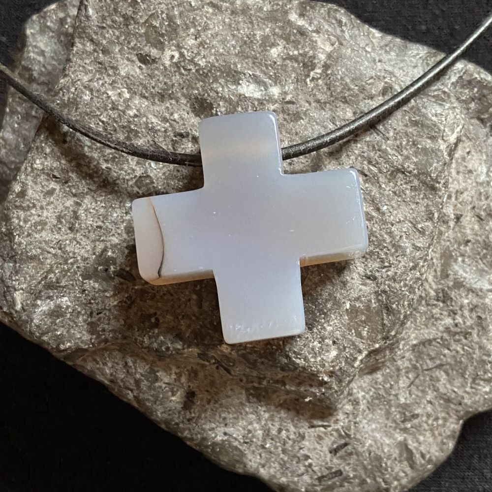 schutzstein-kette-achat-keltenkreuz Schutzstein Kette Keltenkreuz Achat