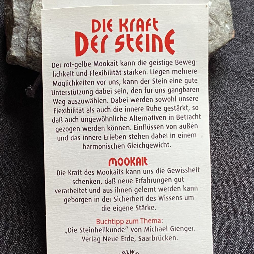 Kraftsteinkette Mookait "Geborgenheit"