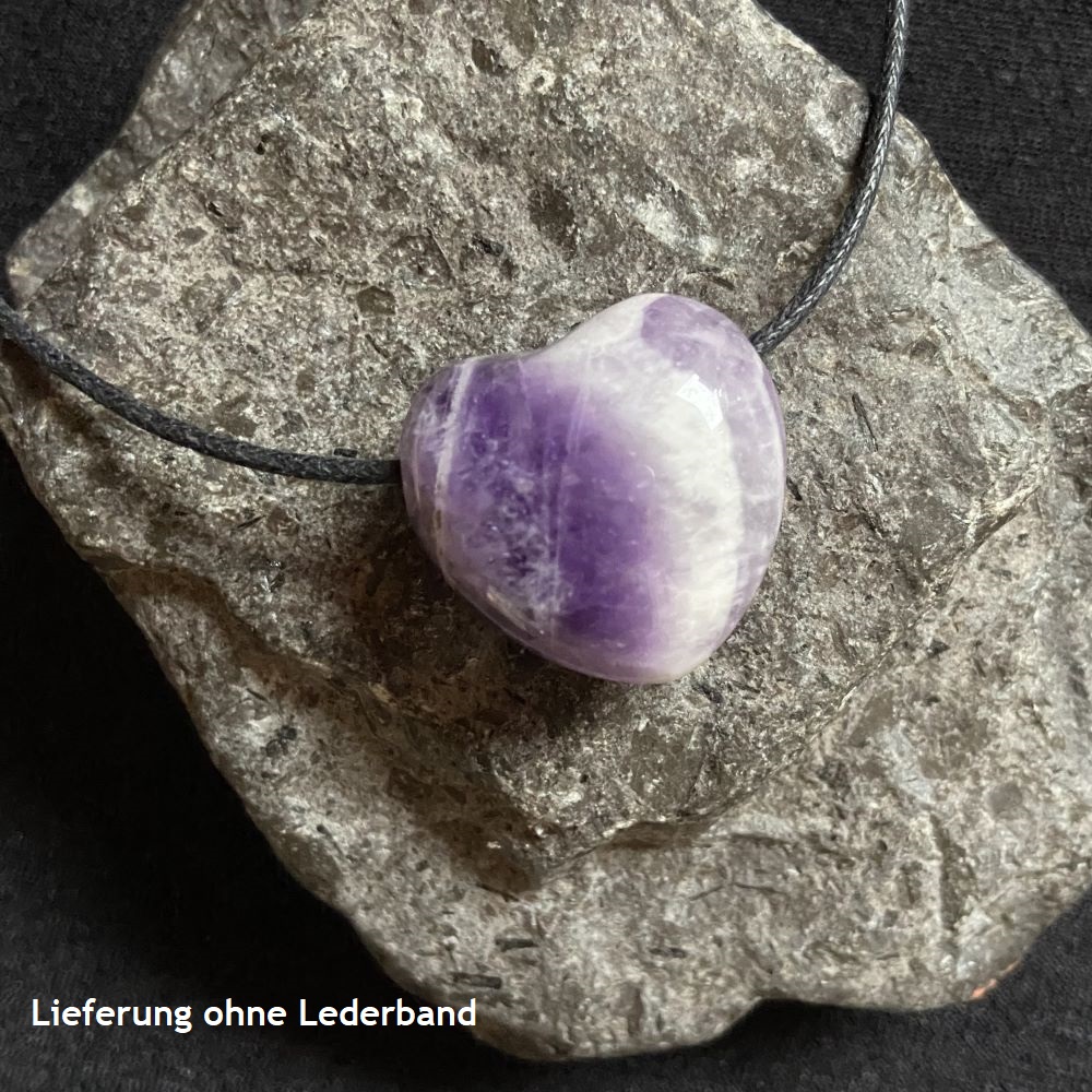 Amethyst Herz Anhänger