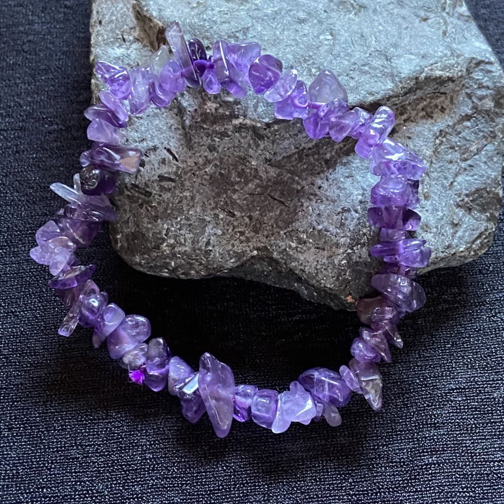 Amethyst Splitterarmband Amethyst Splitterarmband