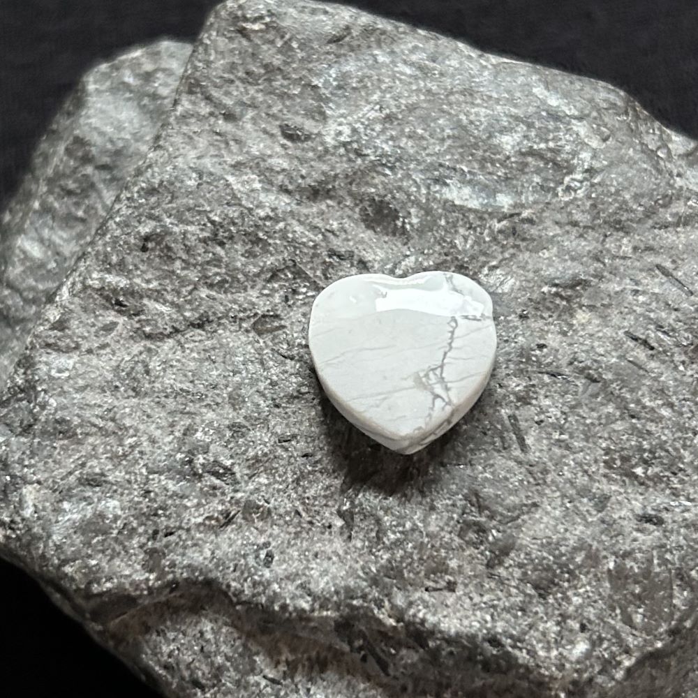 Magnesit Herz Anhänger Magnesit Herz Anhänger