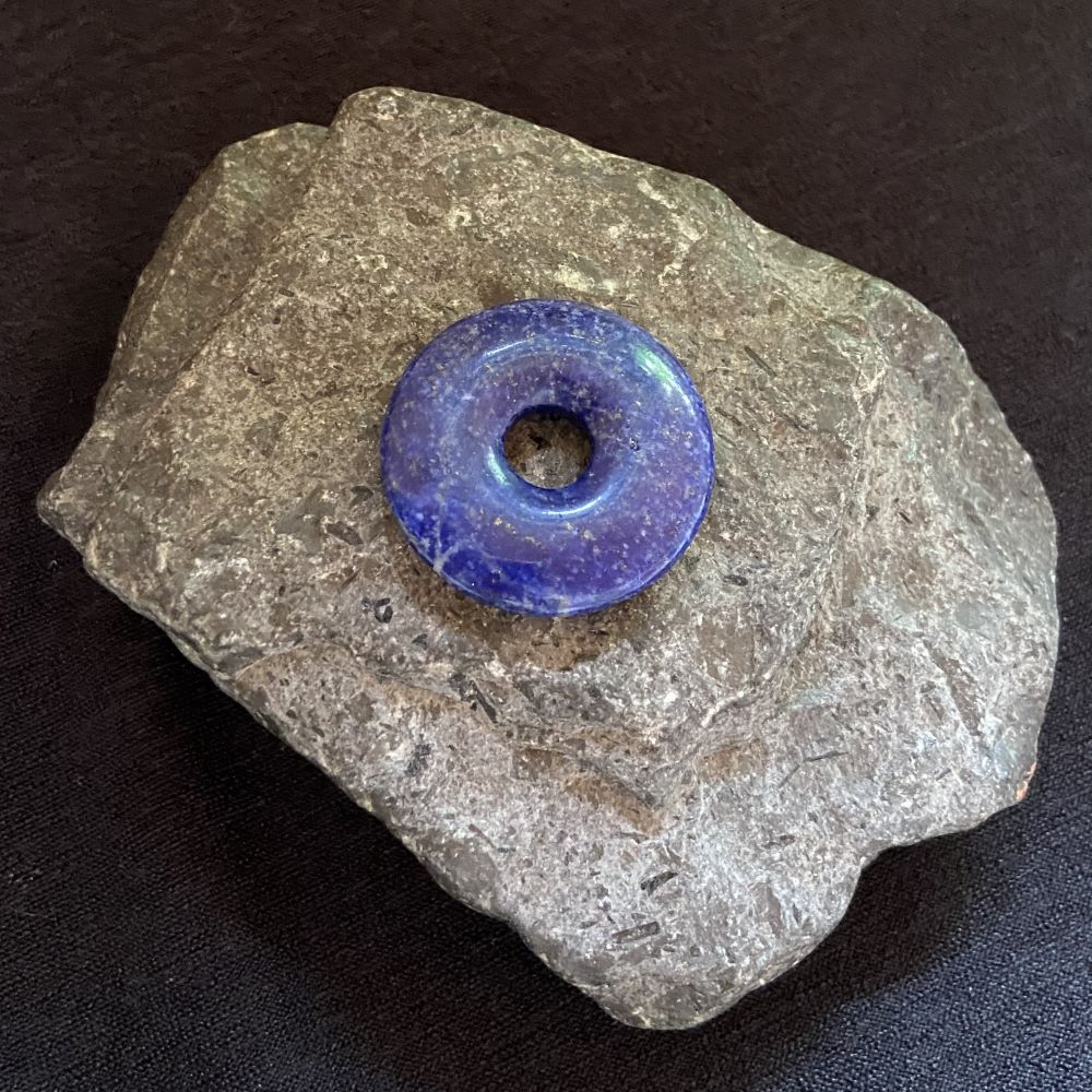 Lapislazuli Donut Anhänger