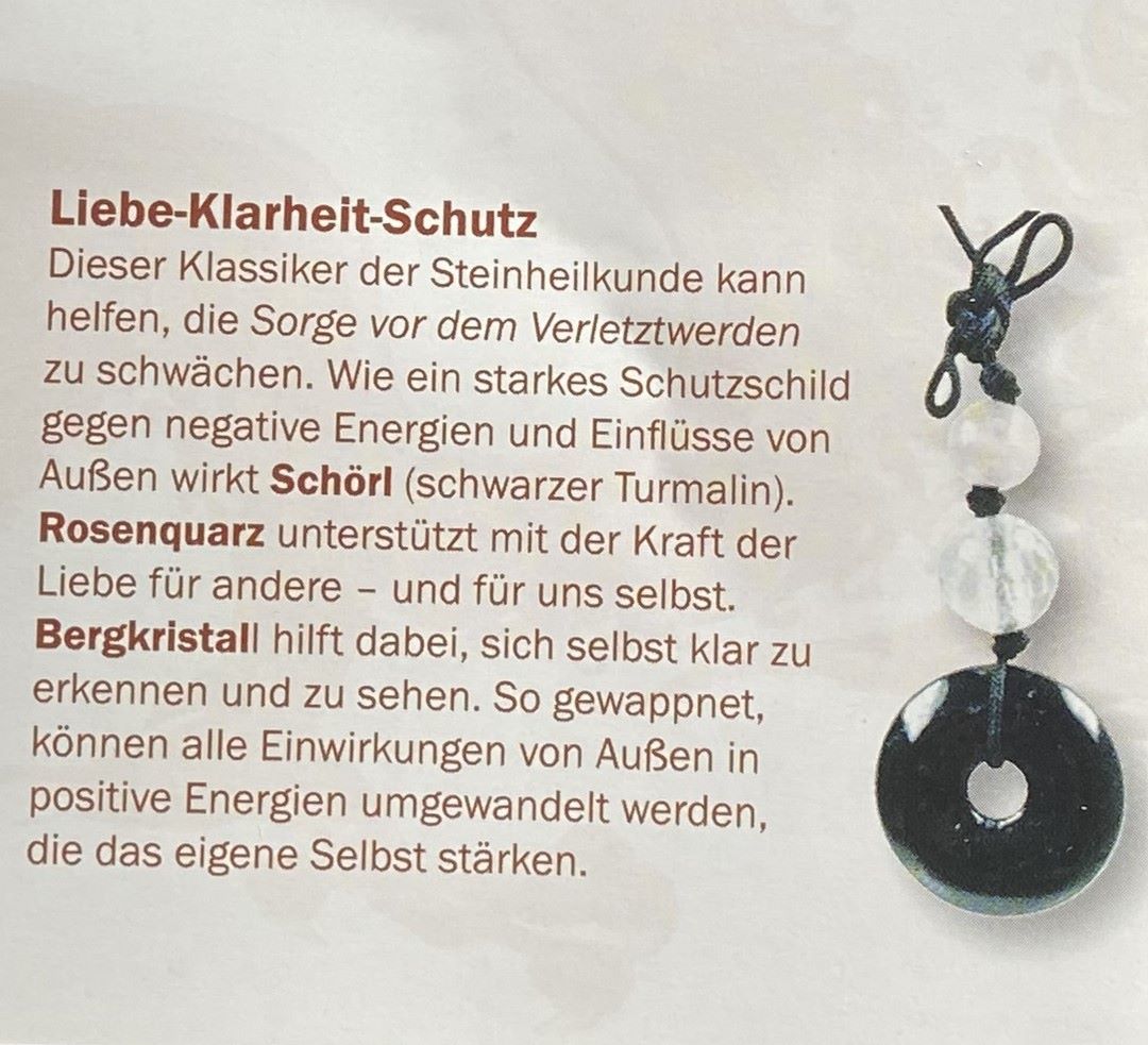 Energiekette "Liebe - Klarheit- Schutz"