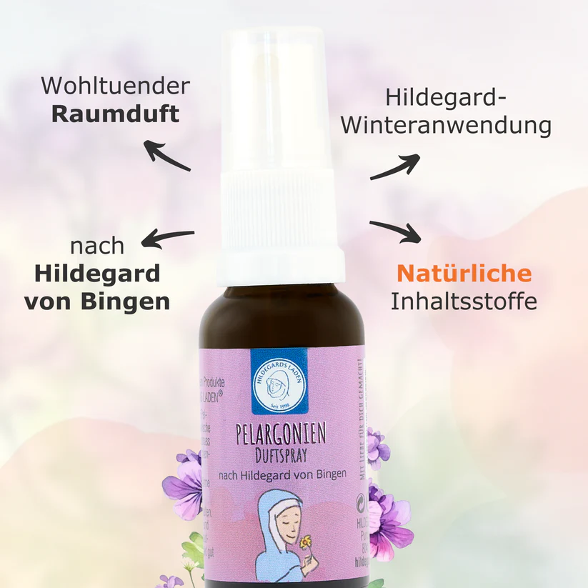 pelargonien Duftspray Hildegard von Bingen