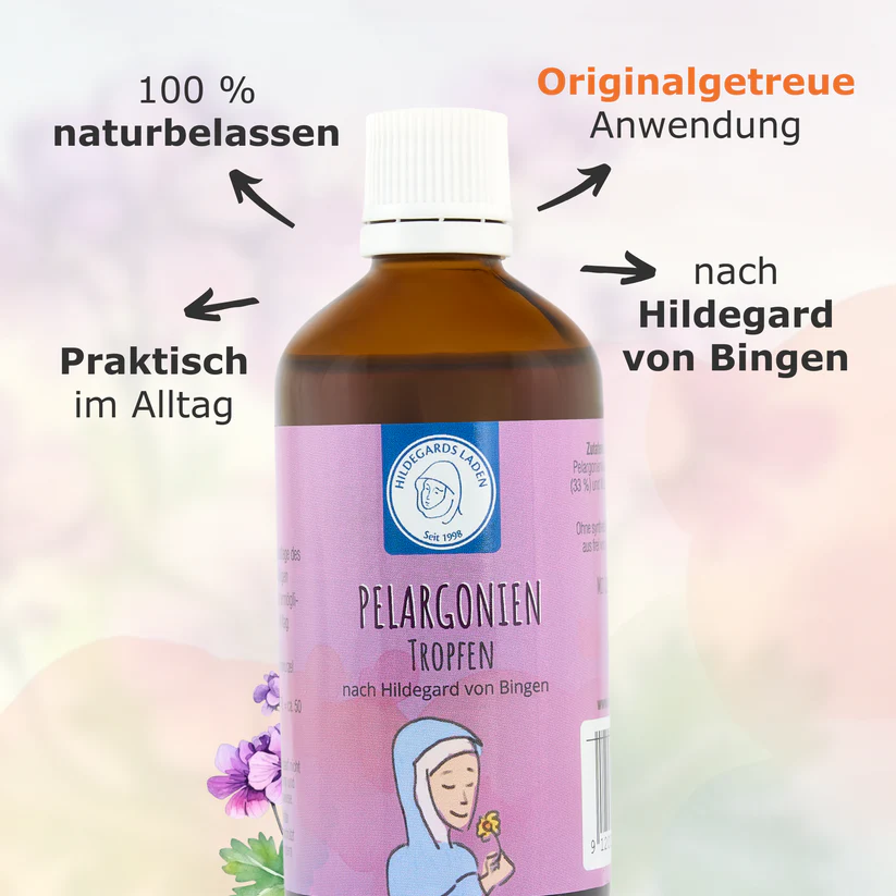 Pelargonien Tropfen