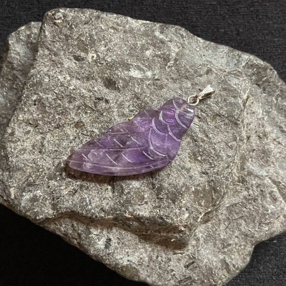 Engelsflügel Anhänger Amethyst 