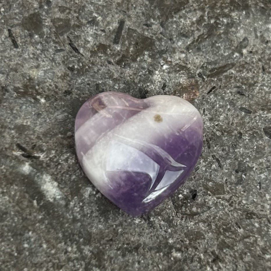 Herz Anhänger Amethyst