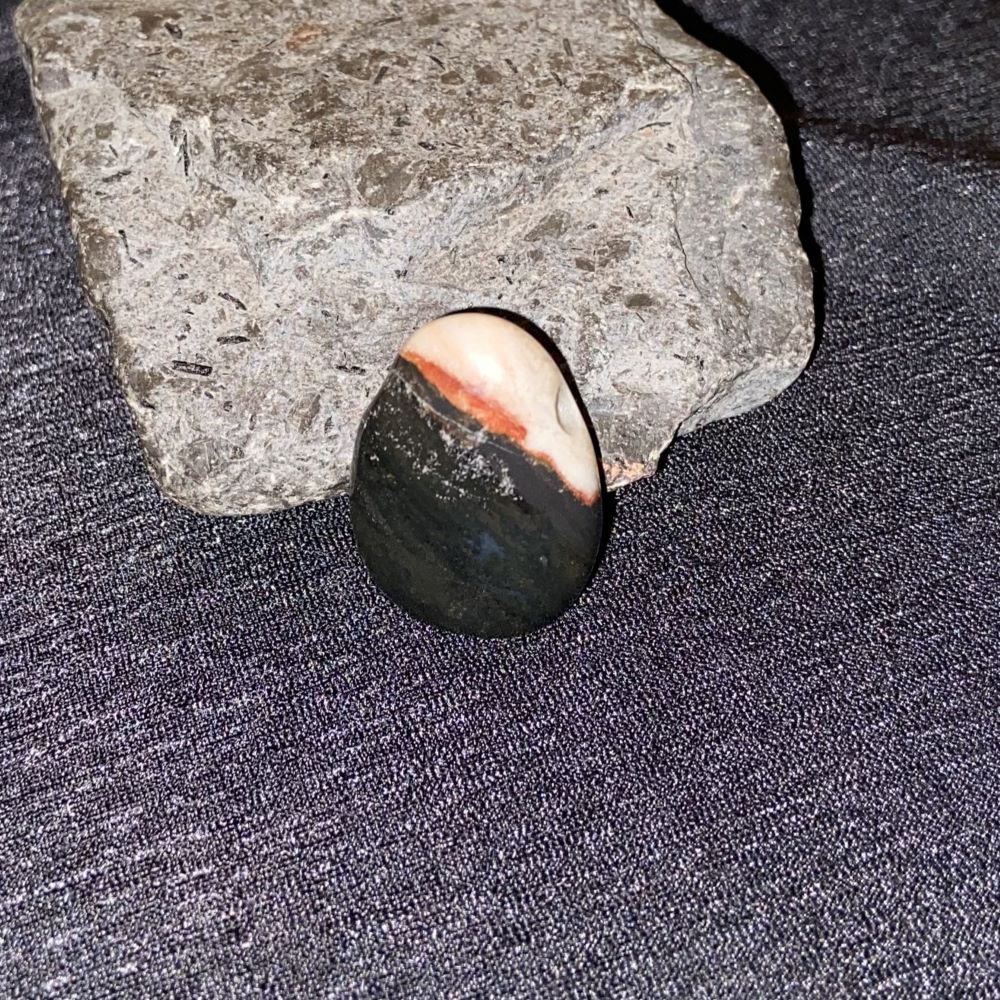 Sardonyx Trommelstein Anhänger