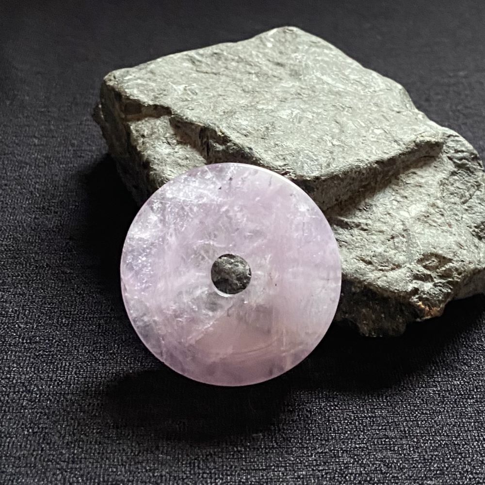 Amethyst Donut Anhänger 4 cm