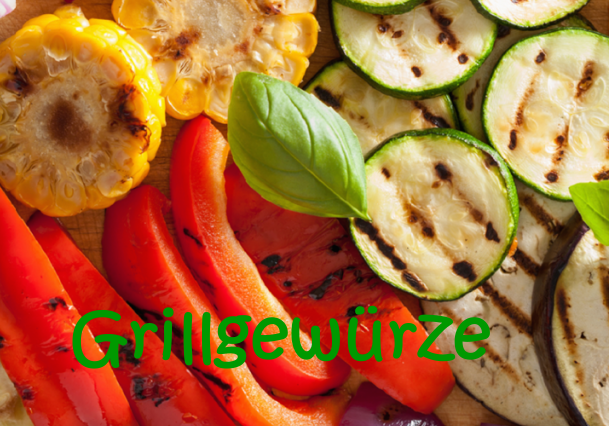 Gewürze zum grillen Grillgewürze für leckeres Grillgemüse