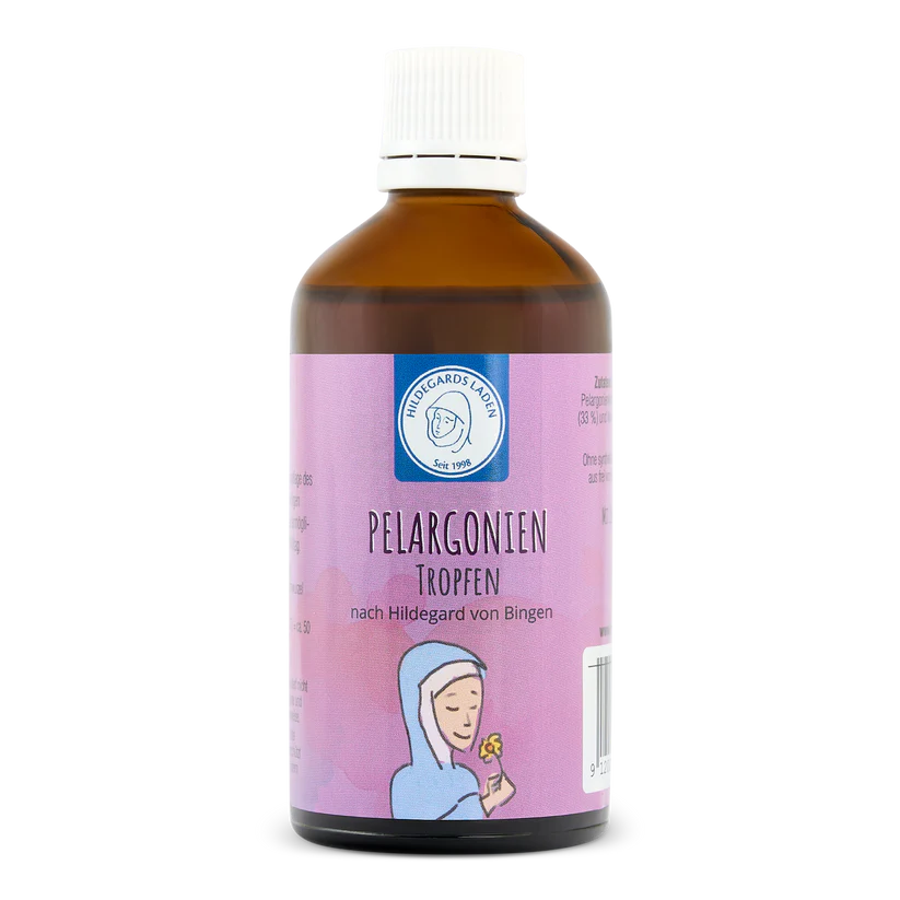 Pelargonien Tropfen nach Hildegard von Bingen Pelargonien Tropfen