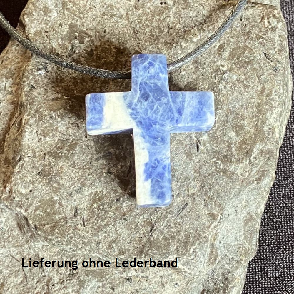 sodalith-kreuz-anhaenger-1 Sodalith Kreuz Anhänger