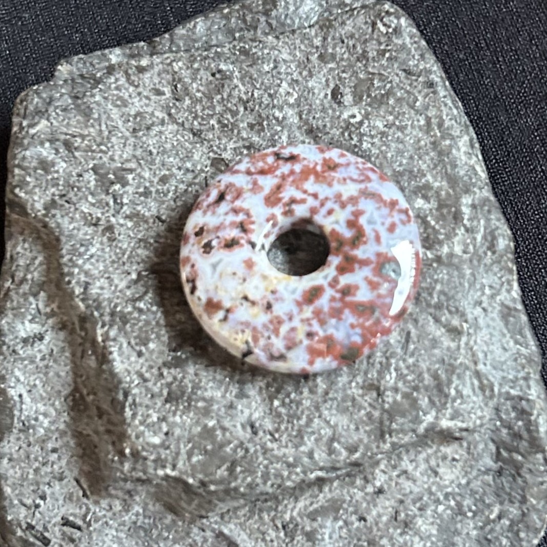 Ozeanachat Donut Anhänger