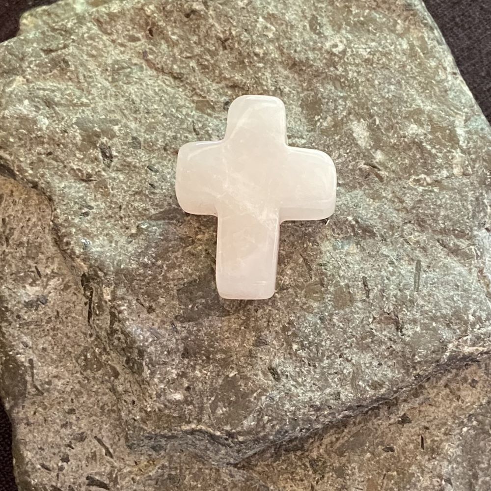 rosenquarz-kreuz-anhaenger-2 Rosenquarz Kreuz Anhänger