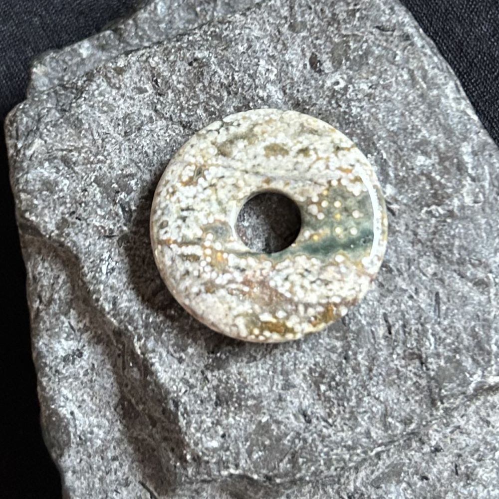 Ozeanachat Donut Anhänger Ozeanachat Donut Anhänger