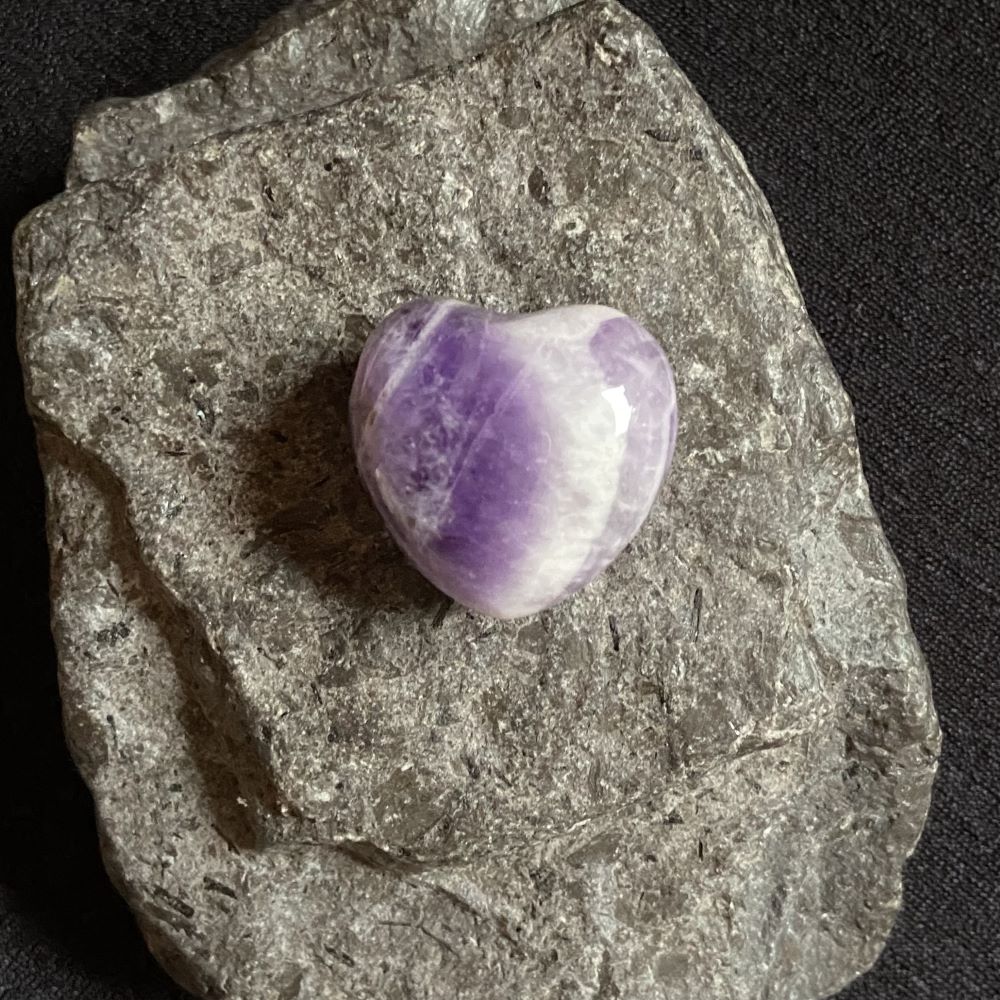 Amethyst Herz Anhänger Amethyst Herz Anhänger