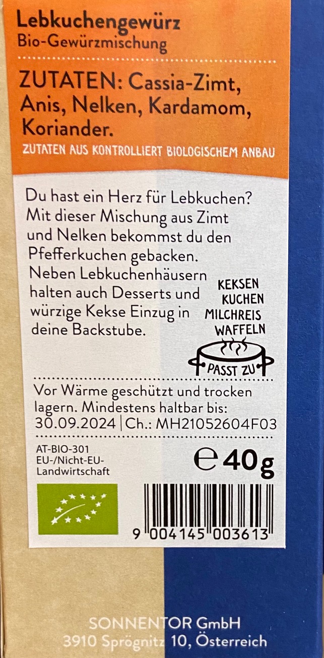 Lebkuchengewürz