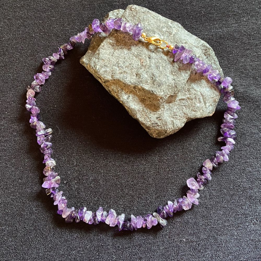 Amethyst Splitterkette