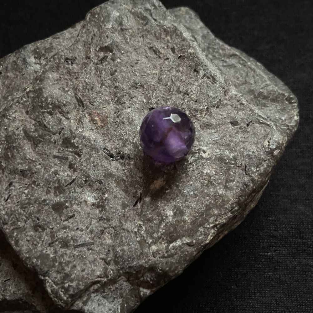 Amethyst Kugel gebohrt Amethyst Kugel gebohrt