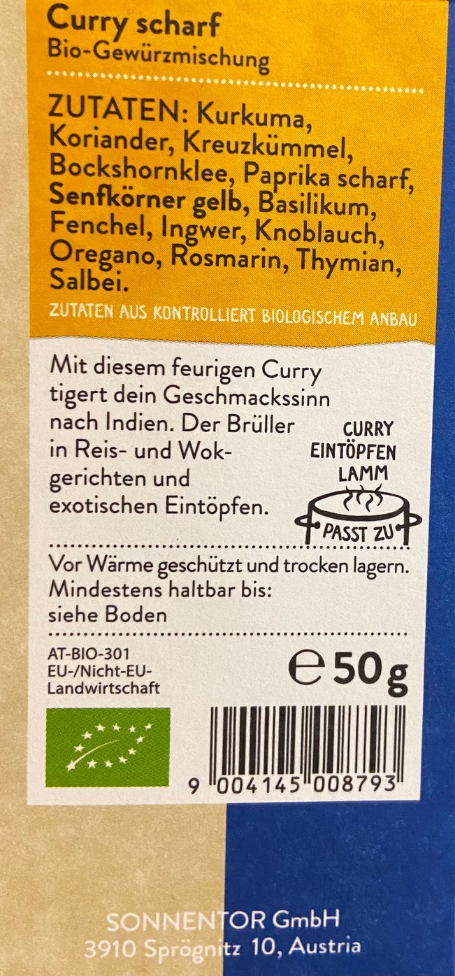 curry scharf