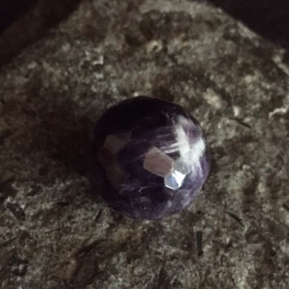 Amethyst Kugel gebohrt Amethyst Kugel gebohrt
