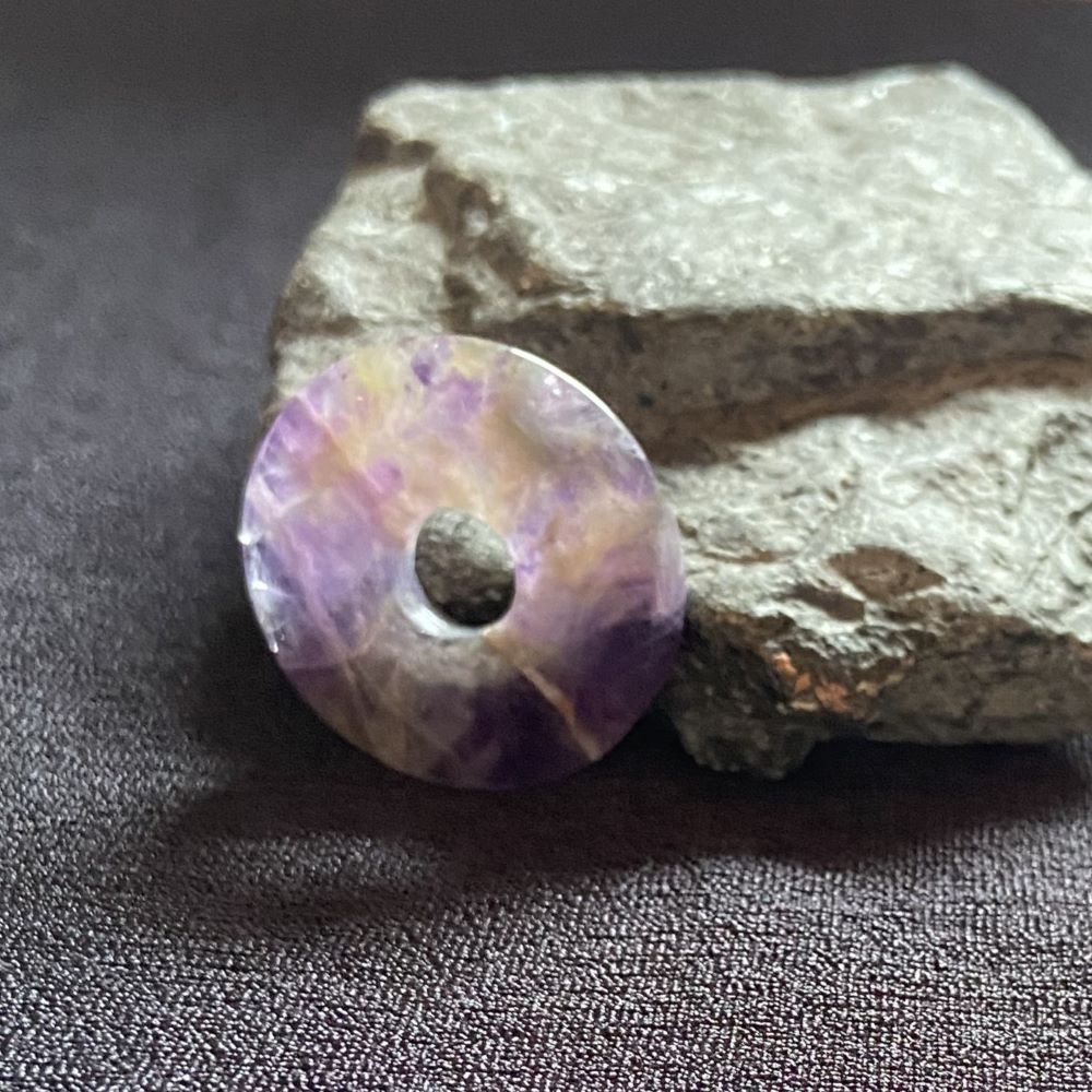 Amethyst Donut Anhänger